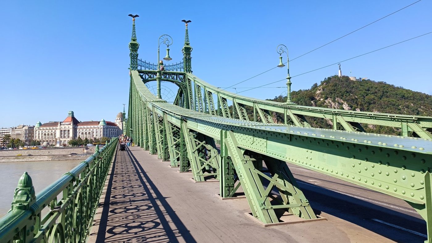 Ponte della Libert&agrave; e Gell&eacute;rt Hill